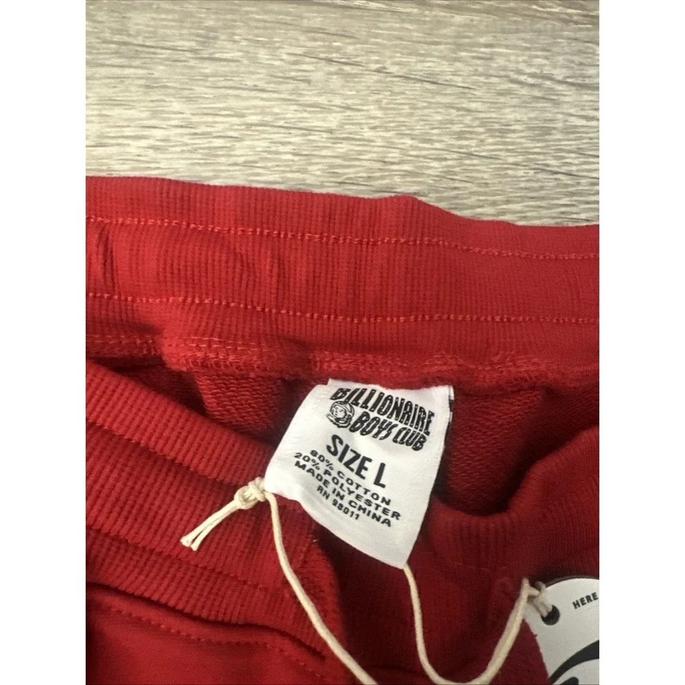 Billionaire Boys Club Space Sand Sweatpants Chili Pepper Red Men's Large
